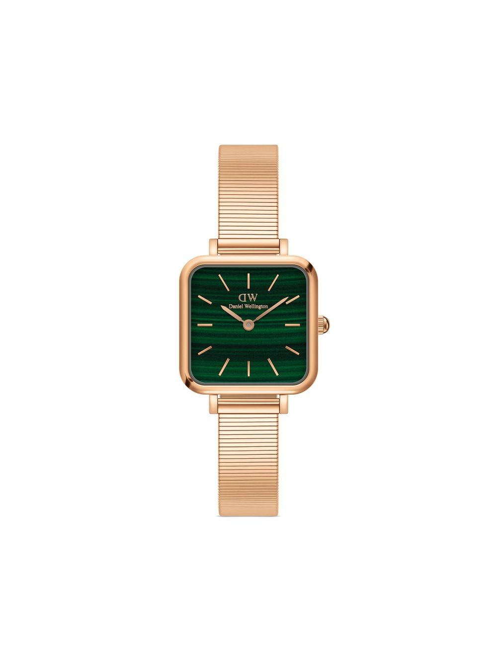 Daniel Wellington Quadro Studio 金属感腕表 - 绿色