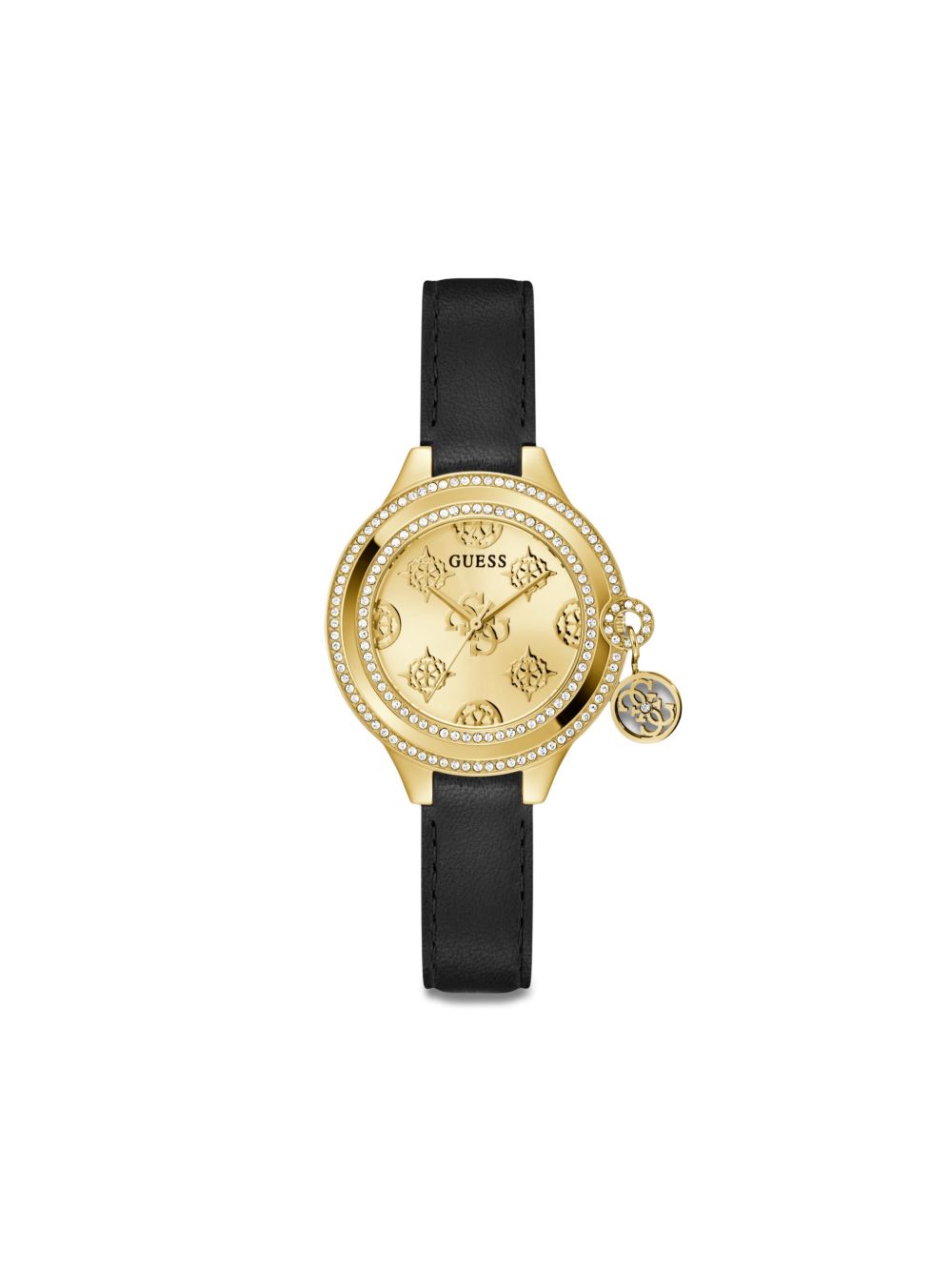 GUESS USA Charmed 34毫米腕表 - 金色