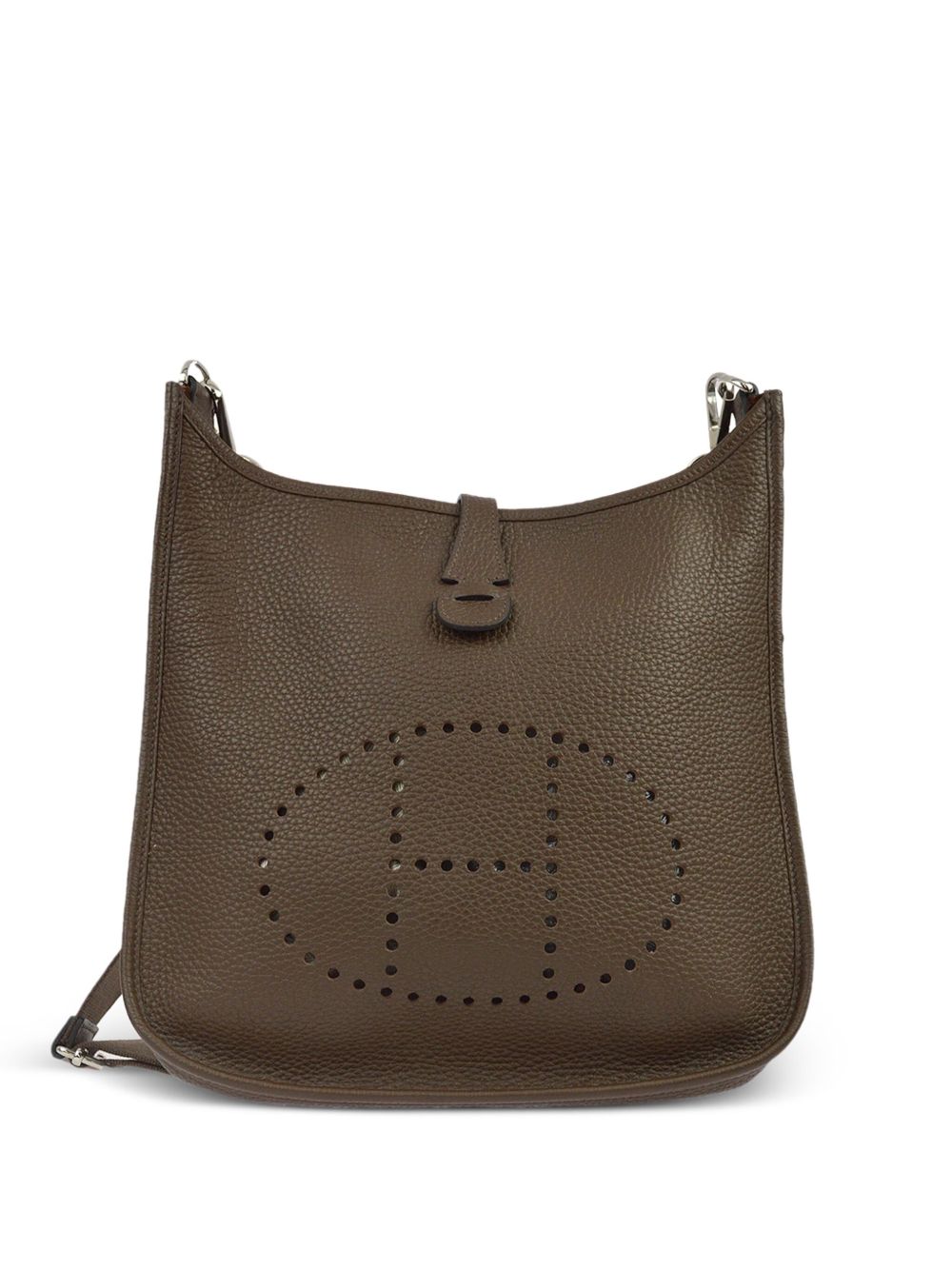 Hermès Pre-Owned Evelyne III PM 单肩包（2014年典藏款） - 褐色