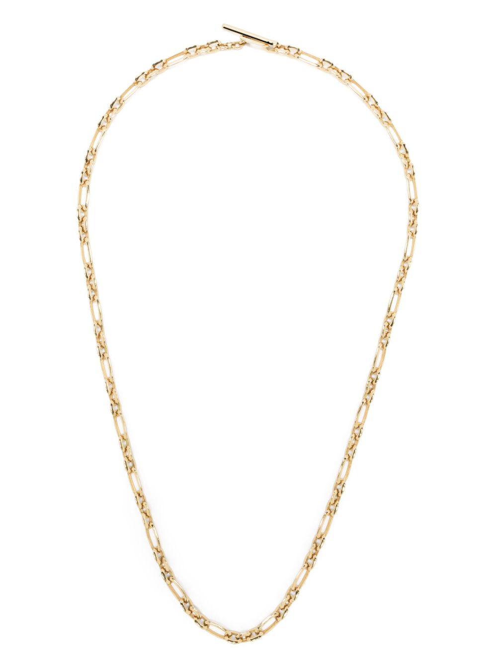 Lizzie Mandler Fine Jewelry 18K黄金费加罗链式项链 - 金色