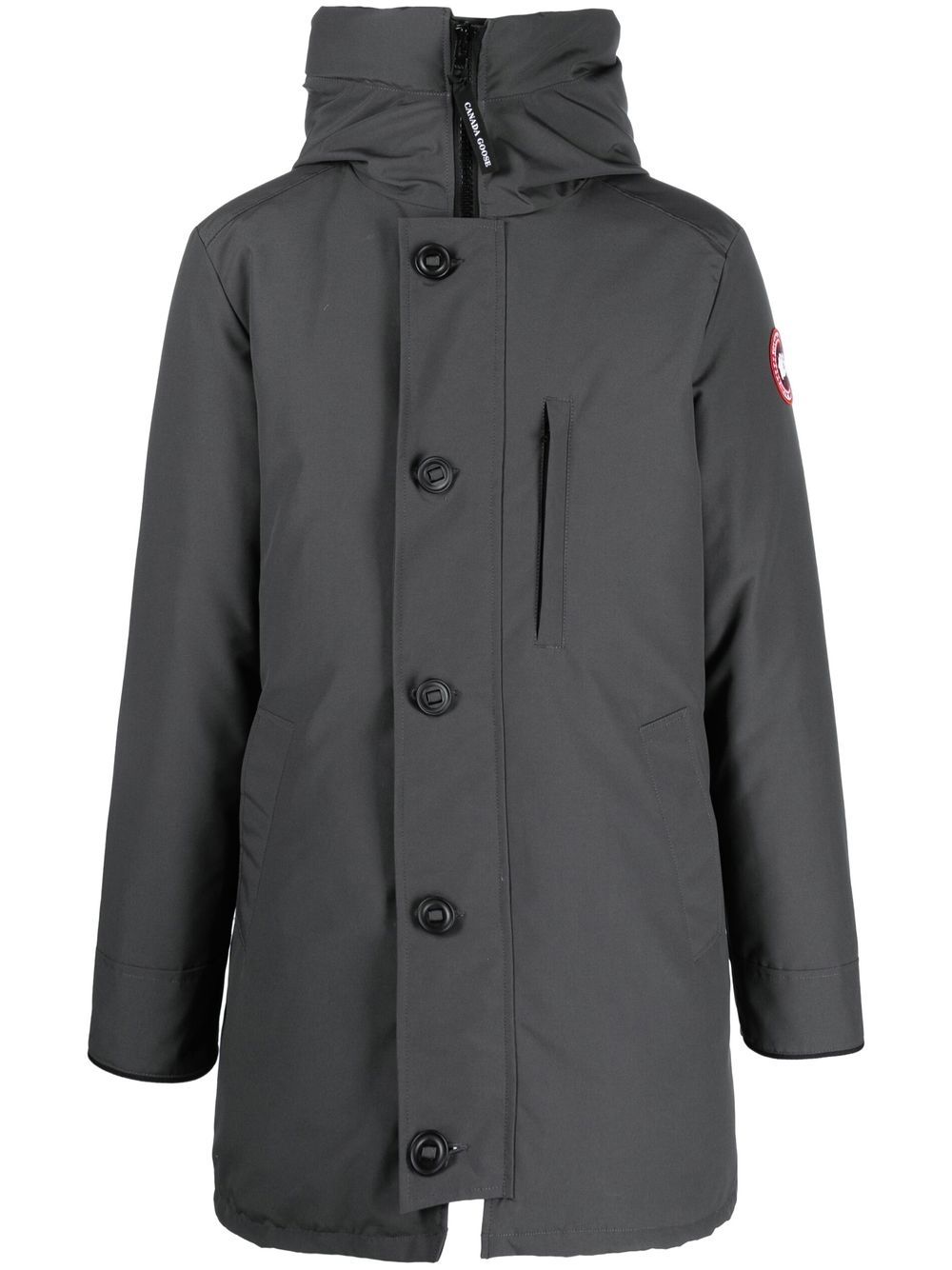 Canada Goose Chateau 连帽派克大衣 - 灰色