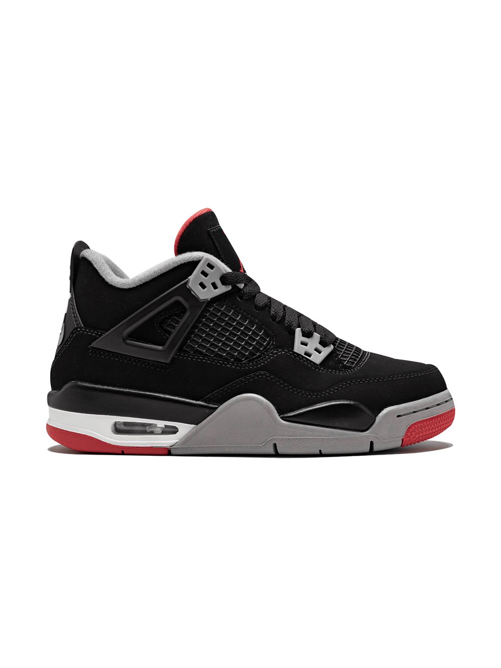 Jordan Kids Air Jordan 4 Retro运动鞋 - 黑色