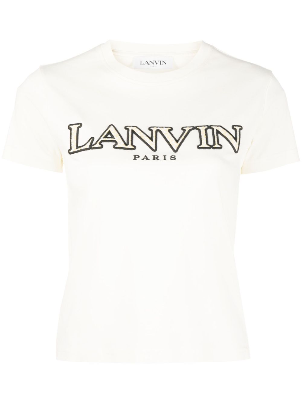 Lanvin 标贴T恤 - 白色
