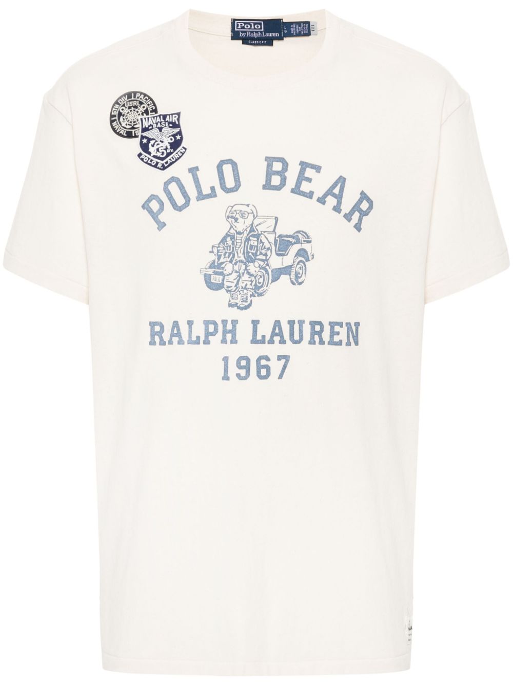 Polo Ralph Lauren Polo Bear 图案T恤 - 白色
