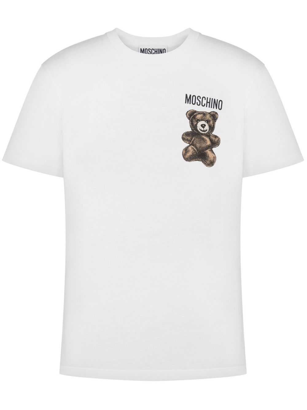 Moschino Teddy Bear 印花T恤 - 白色