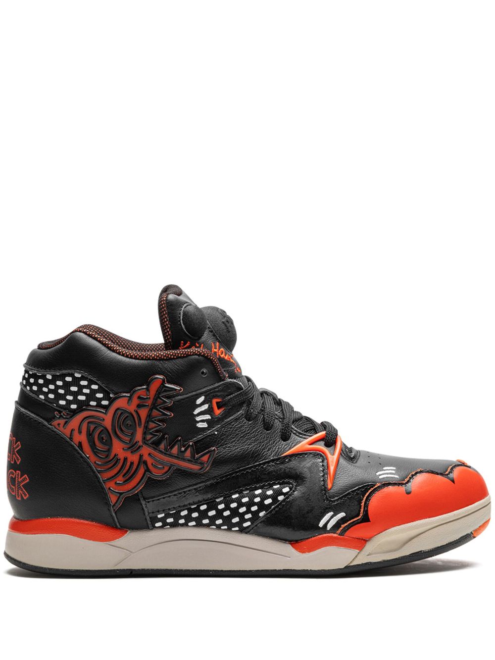Reebok x Keith Haring Aerobic Pump Lite 运动鞋 - 黑色