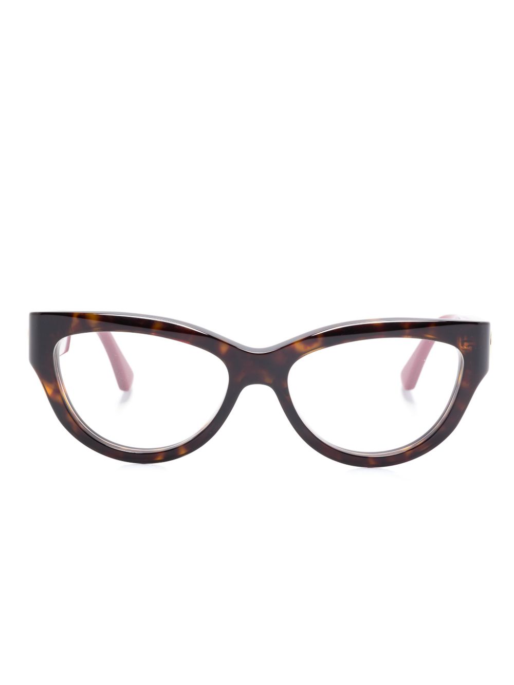 Gucci Eyewear 拼色眼镜 - 黑色