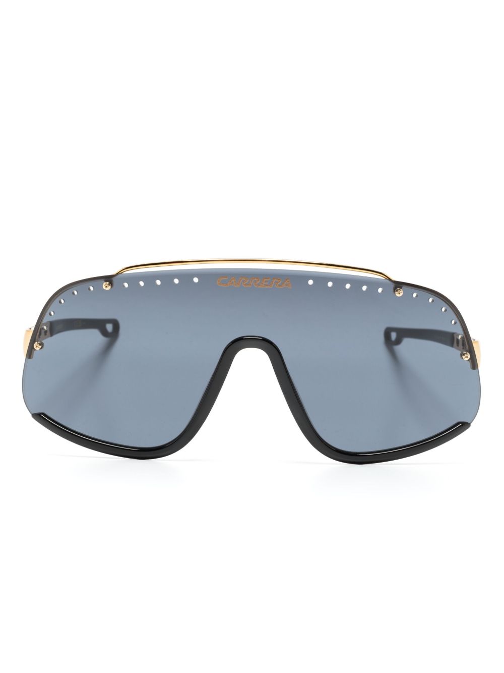 Carrera Flaglab 16 面罩式太阳眼镜 - 金色