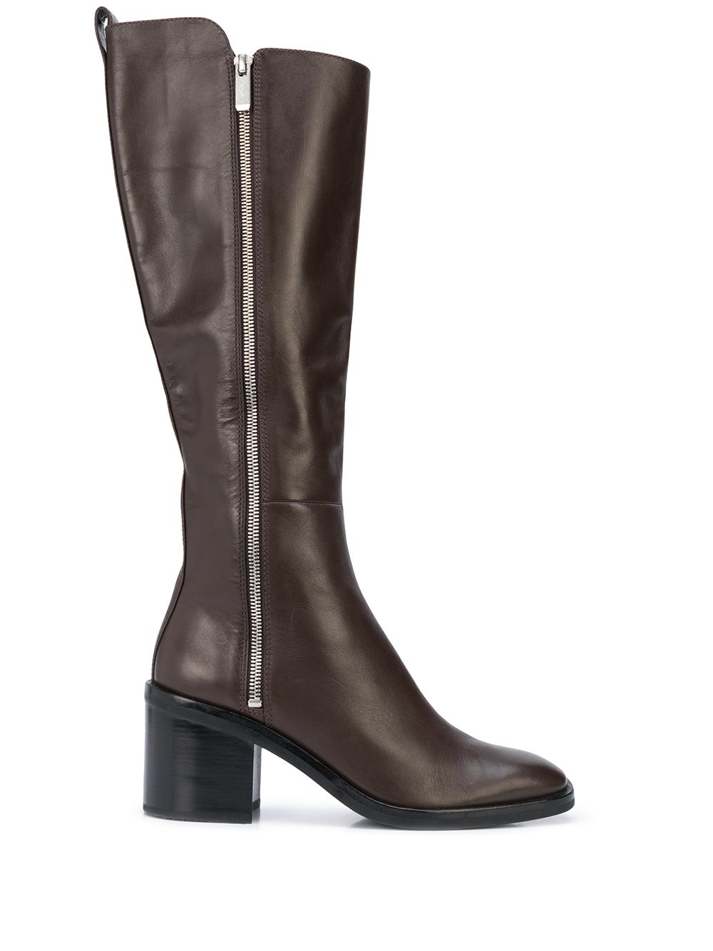 3.1 Phillip Lim Alexa 高跟及膝靴 - 褐色