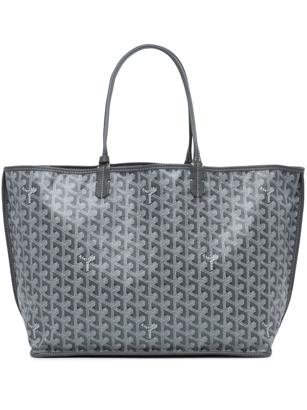 Goyard Pre-Owned Goyardine Reversible Anjou PM 手提包（2023年典藏款） - 灰色