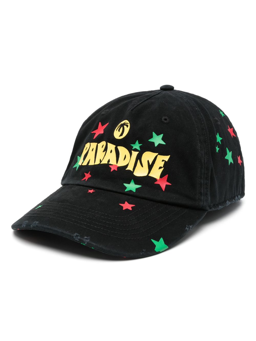 Palm Angels Paradise 棒球帽 - 黑色