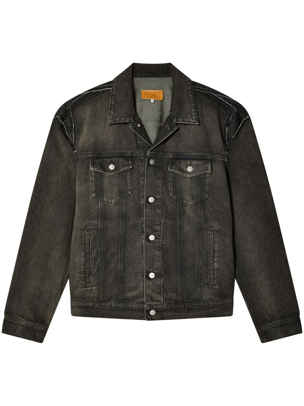 MM6 Maison Margiela 棉牛仔夹克 - 灰色