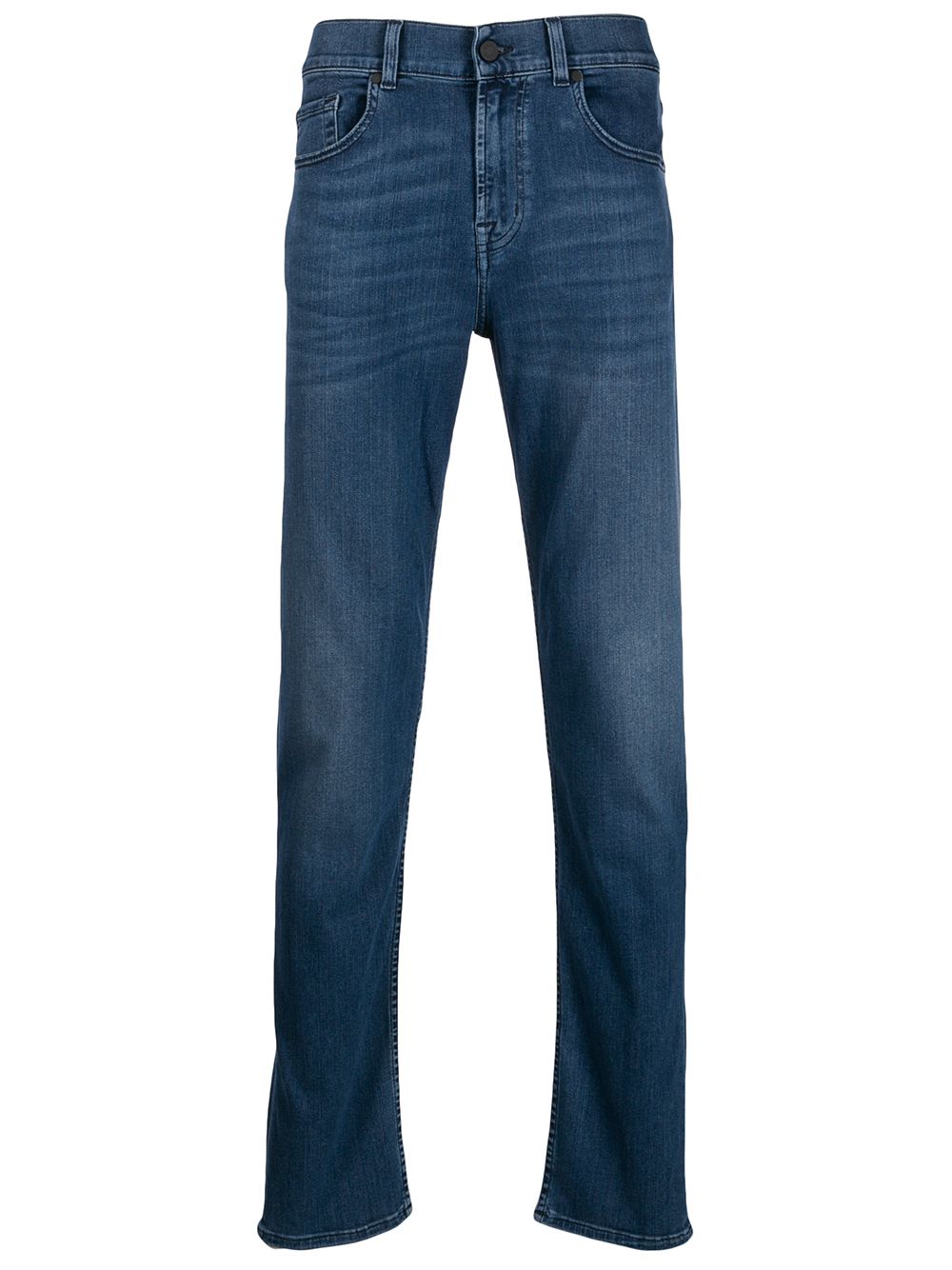 7 For All Mankind Slimmy锥形牛仔裤 - 蓝色