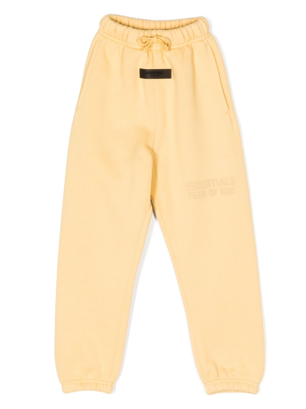 FEAR OF GOD ESSENTIALS KIDS Essentials 抽绳运动裤 - 黄色