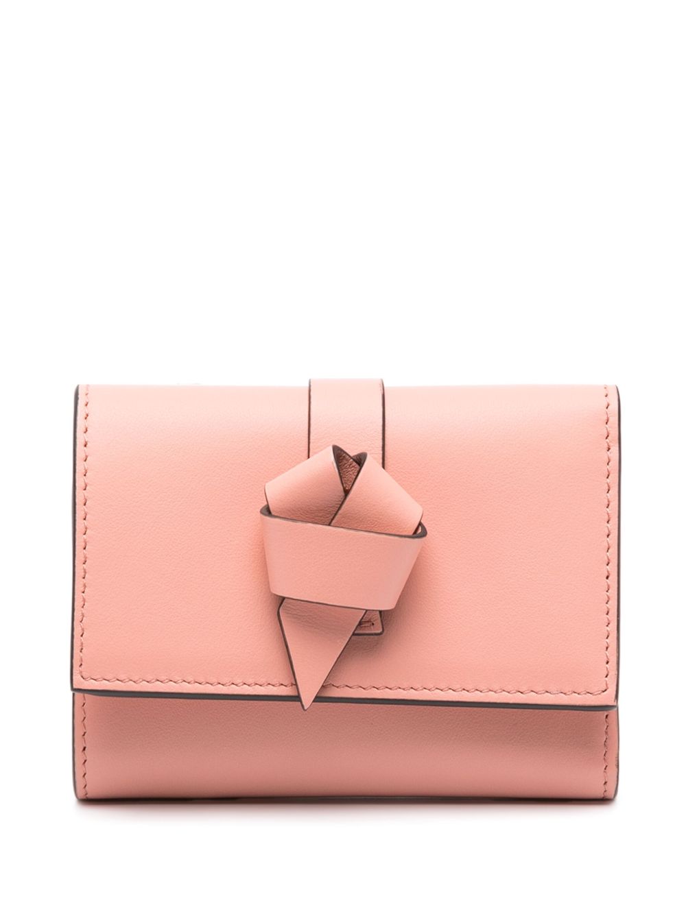 Acne Studios 结饰细节皮质钱包 - 粉色