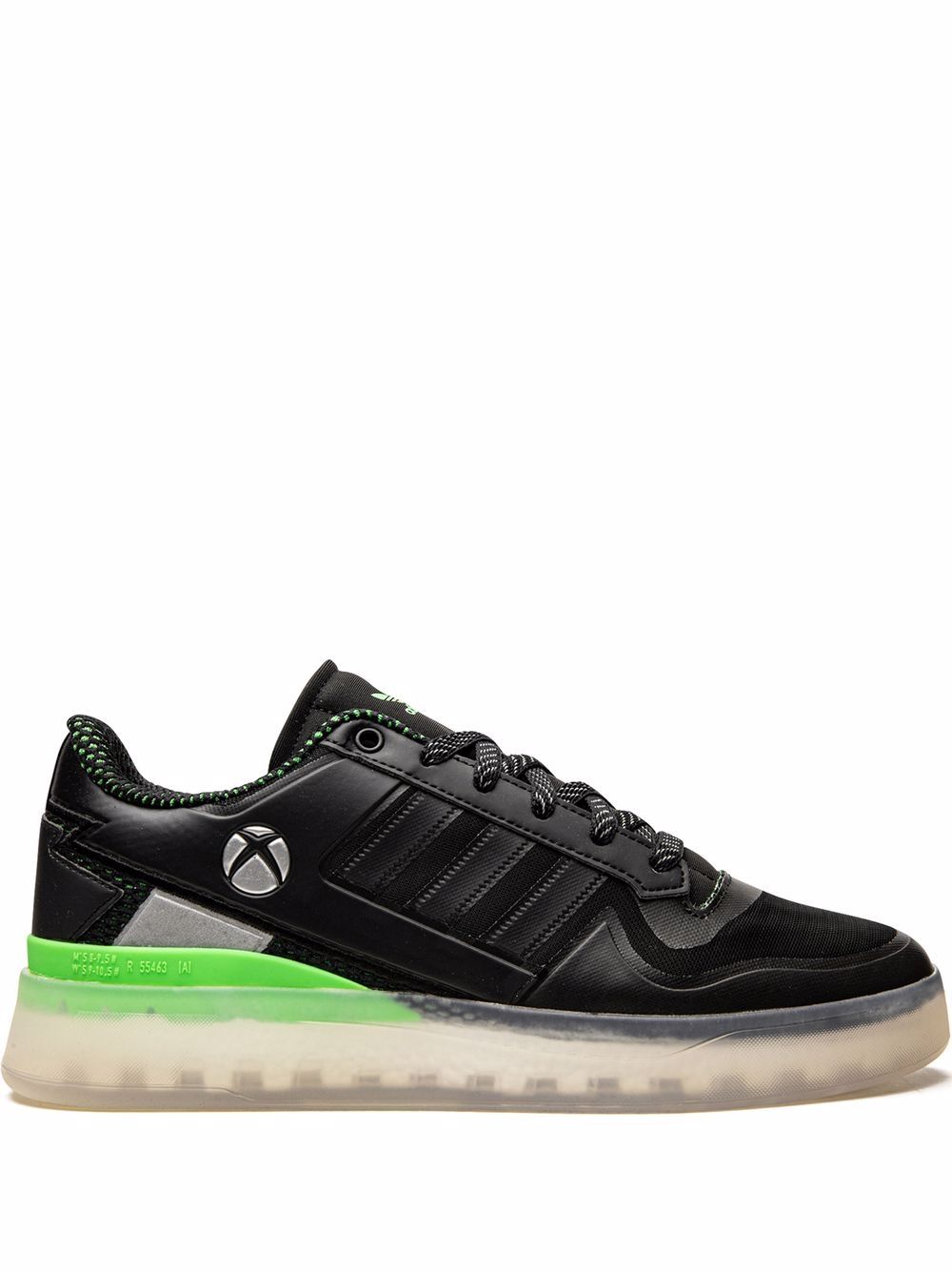 adidas x Xbox Forum Tech Boost 运动鞋 - 黑色