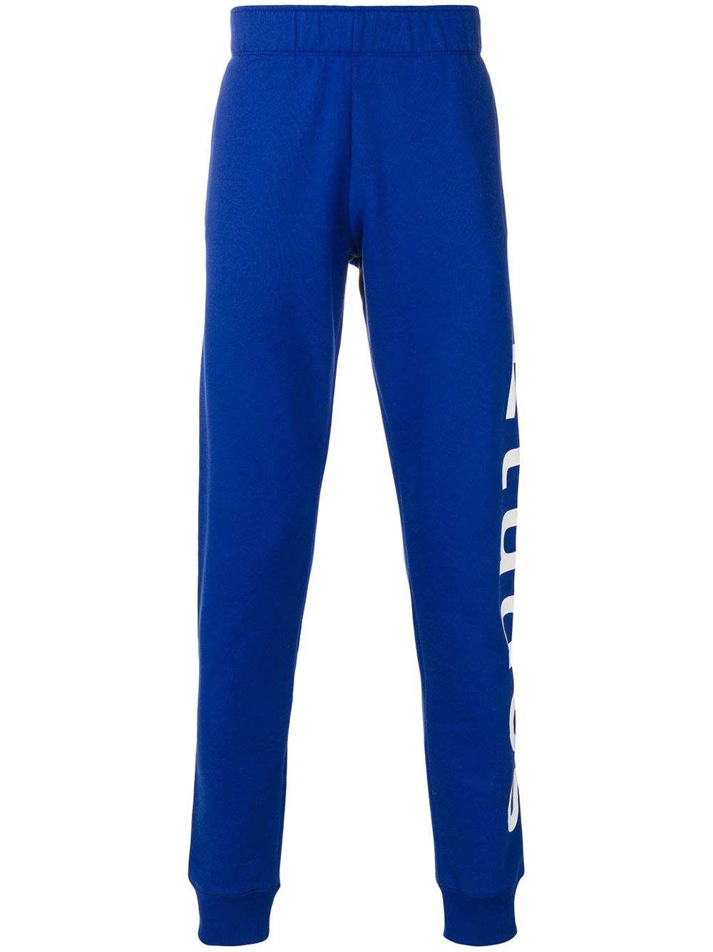 Etudes logo print track trousers - 蓝色