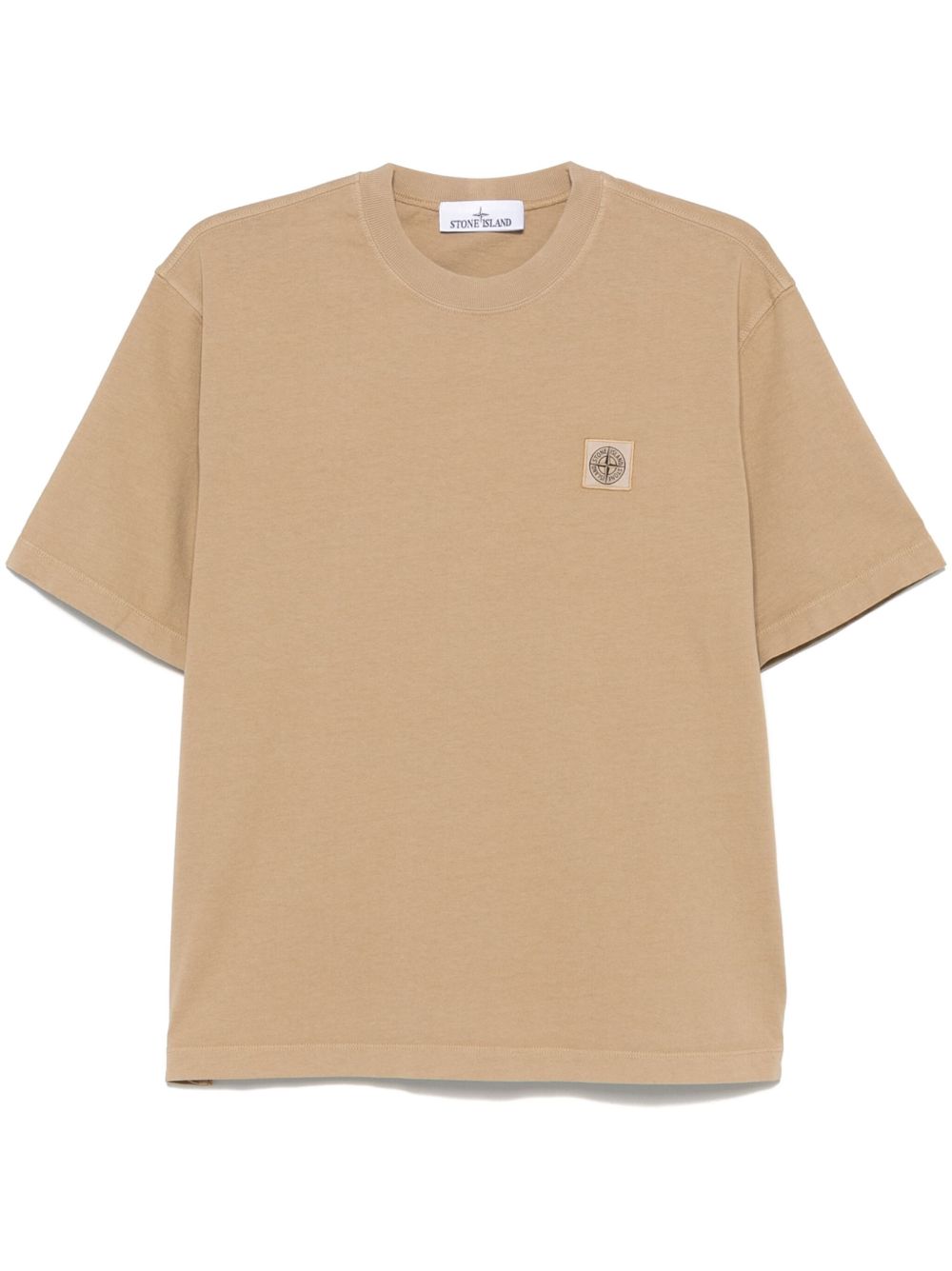 Stone Island 标贴T恤 - 中性色
