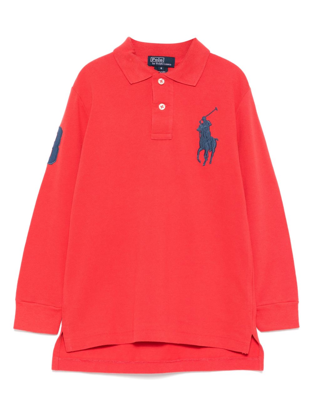 POLO RALPH LAUREN KIDS 经典polo衫 - 红色