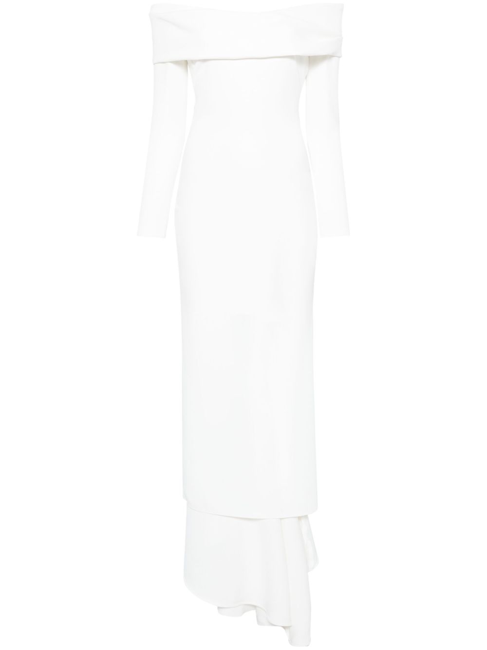 Solace London The Lyla 礼服 - 白色