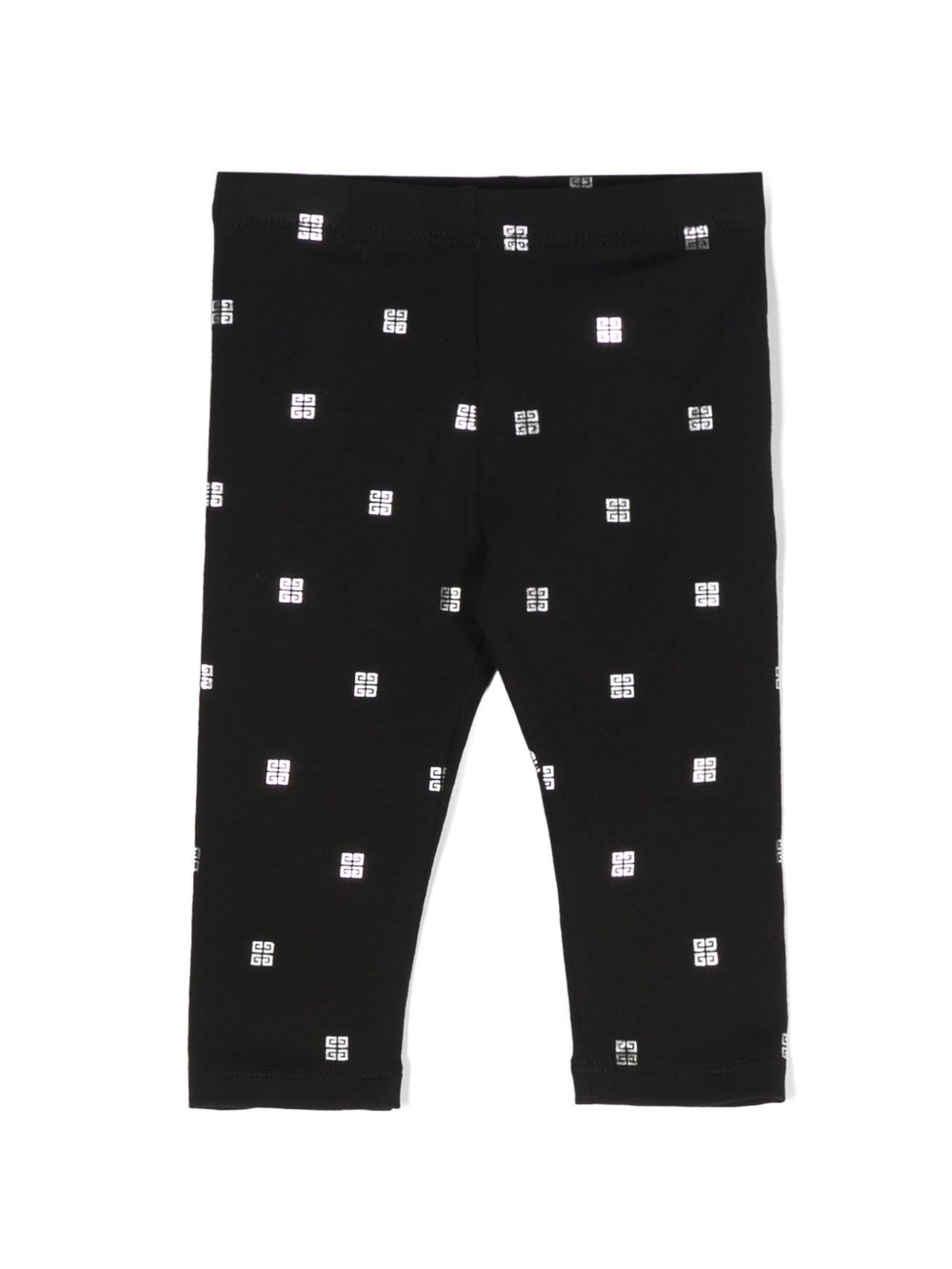 Givenchy Kids 4G 打底裤 - 黑色