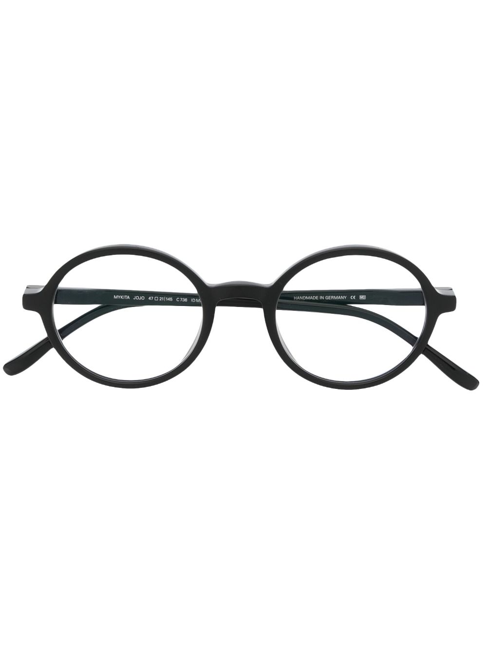 Mykita 圆框眼镜 - 黑色