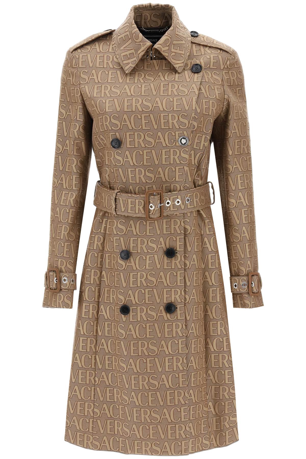 Versace Allover Trench Coat