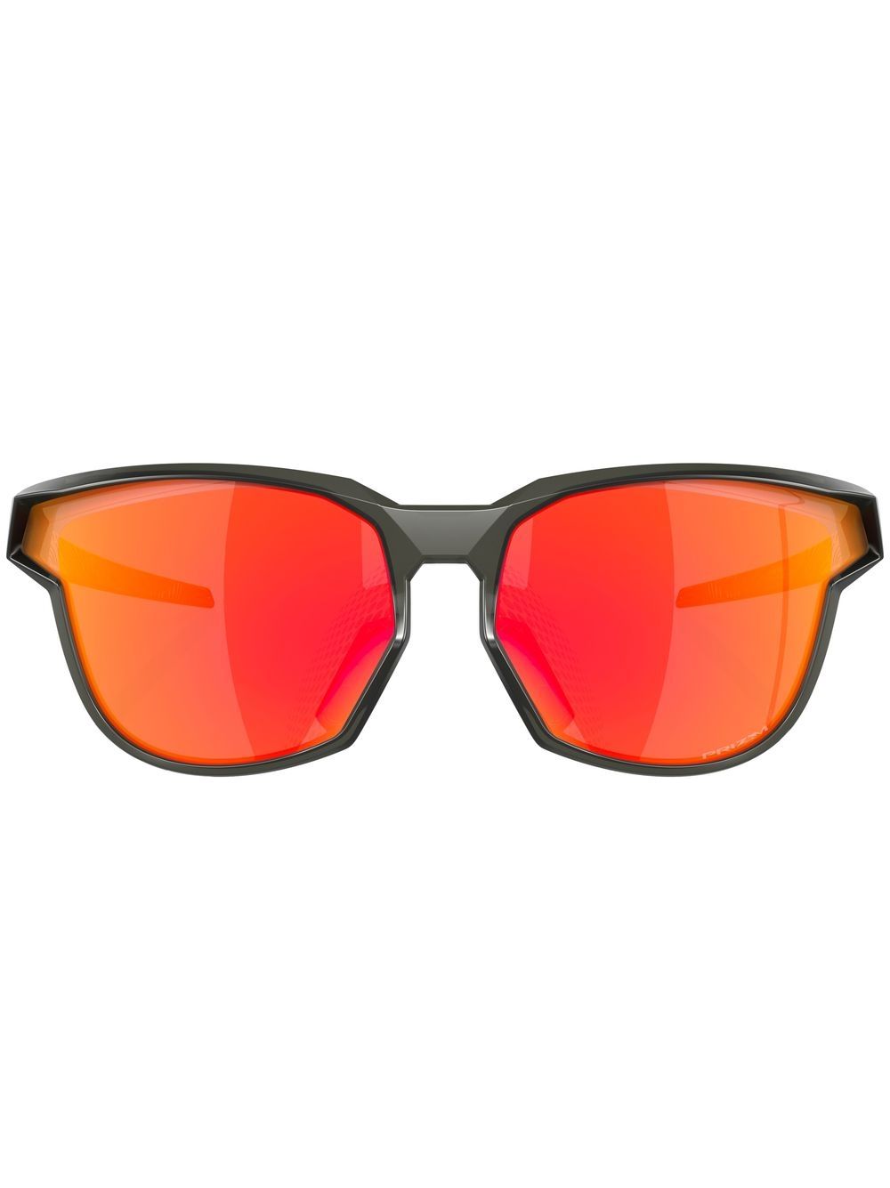Oakley 圆框镜面太阳眼镜 - 灰色