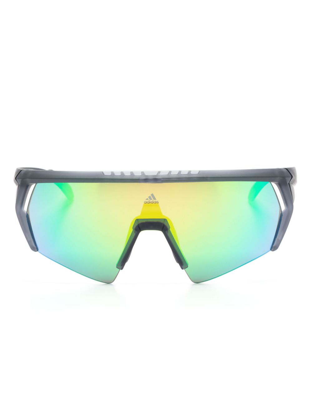 adidas CMPT Aero 盾形镜框太阳眼镜 - 灰色