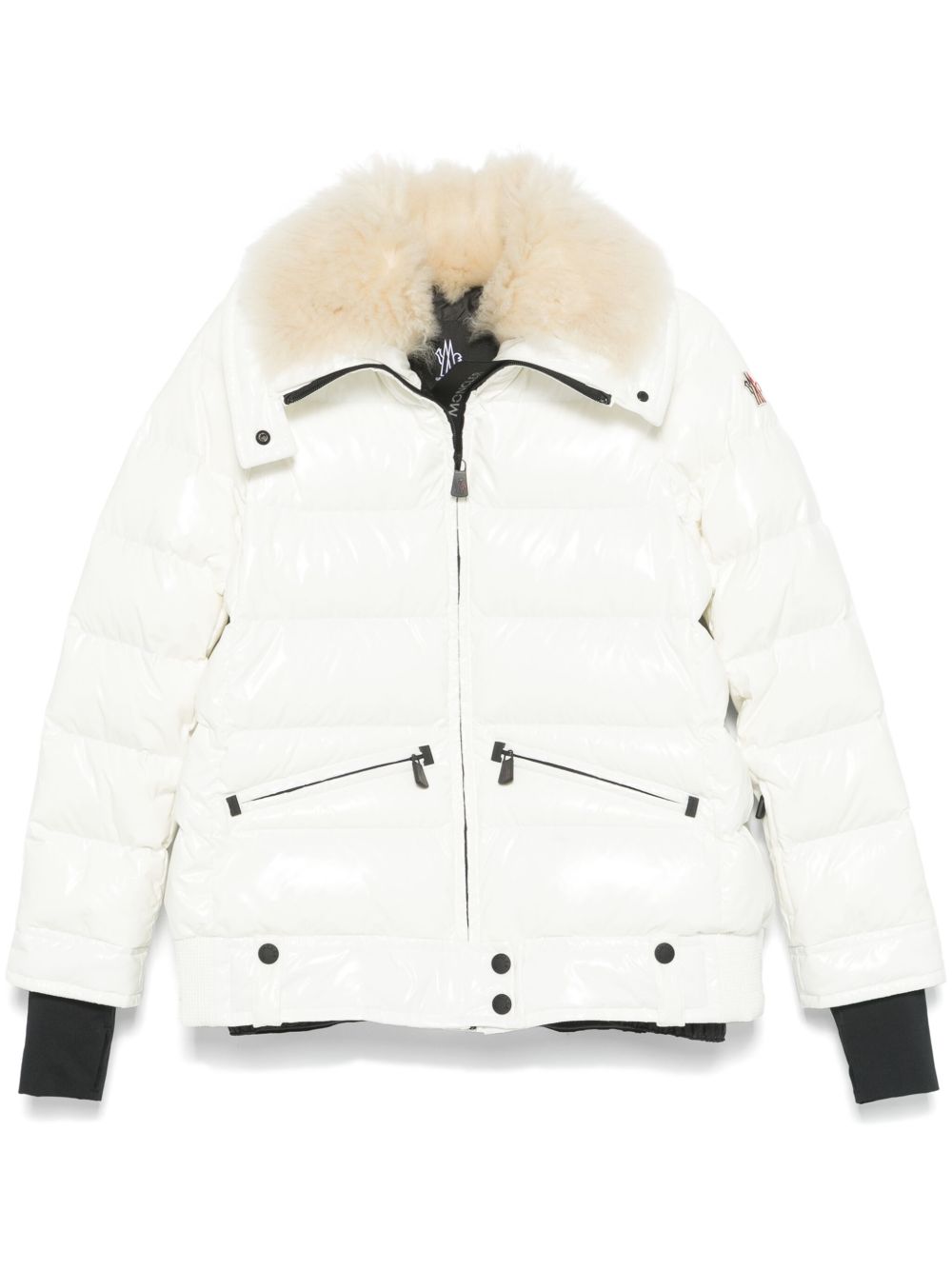 Moncler Grenoble Arabba 夹克 - 白色