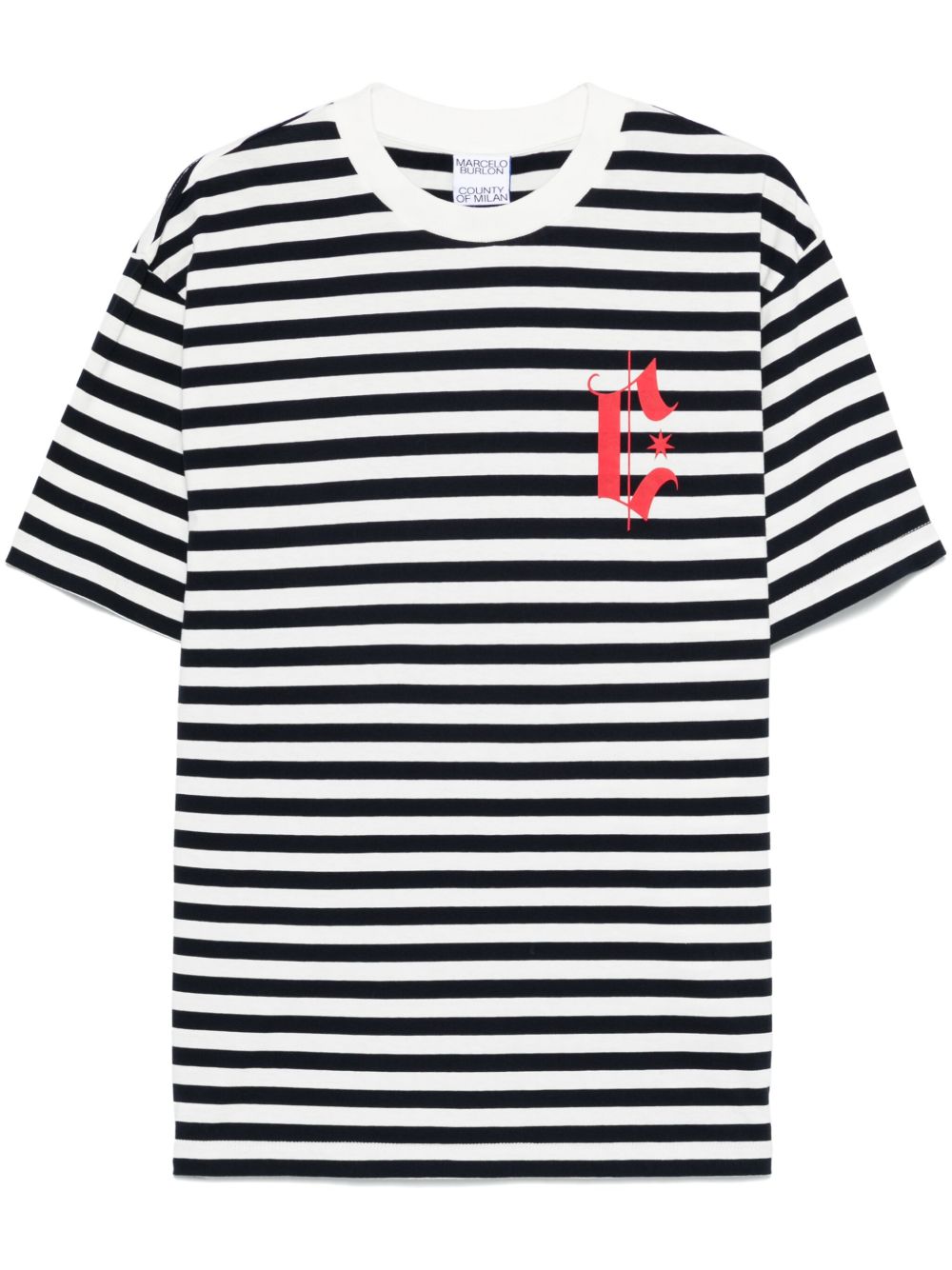 Marcelo Burlon County of Milan Headletter T恤 - 白色