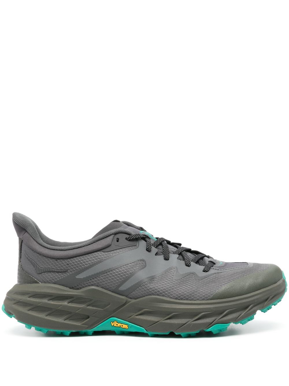 HOKA Speedgoat 5 系带运动鞋 - 灰色