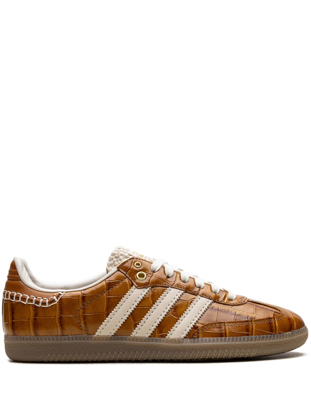 adidas x Wales Bonner Samba OG Brown Croc 运动鞋 - 褐色