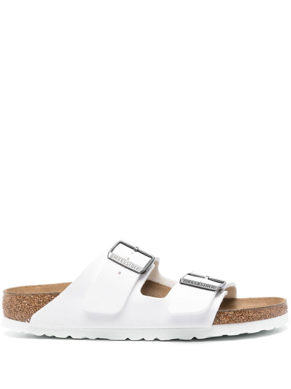 Birkenstock Arizona 扣环凉鞋 - 白色