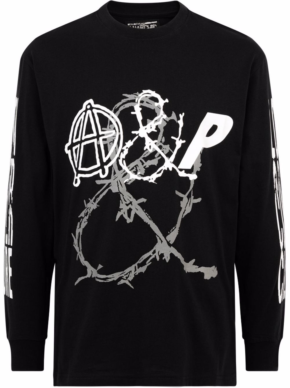Palace x Anarchic Adjustment Counter Couture 长袖卫衣 - 黑色