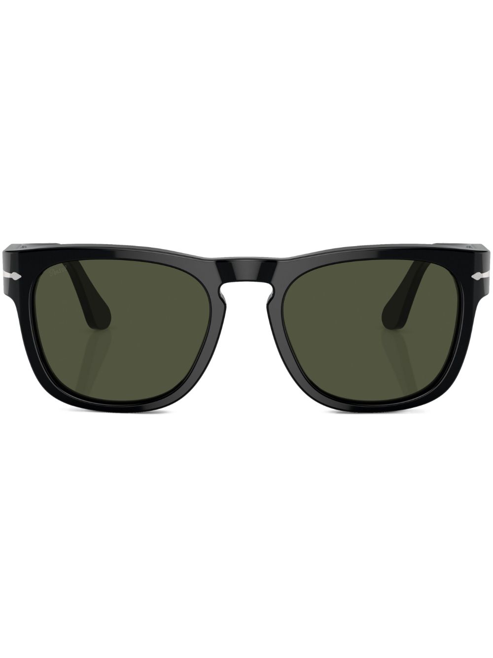 Persol Elio 圆框太阳眼镜 - 黑色