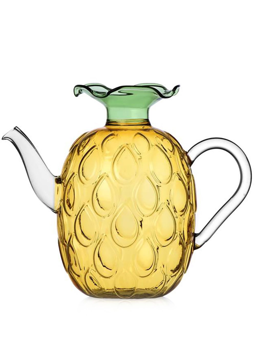 Ichendorf Milano Pineapple 玻璃茶壶 - 黄色