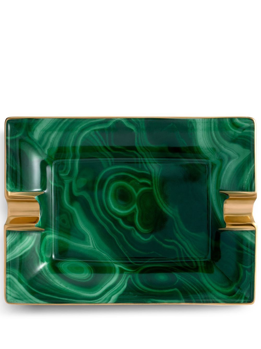 L'Objet Malachite 托盘 - 绿色