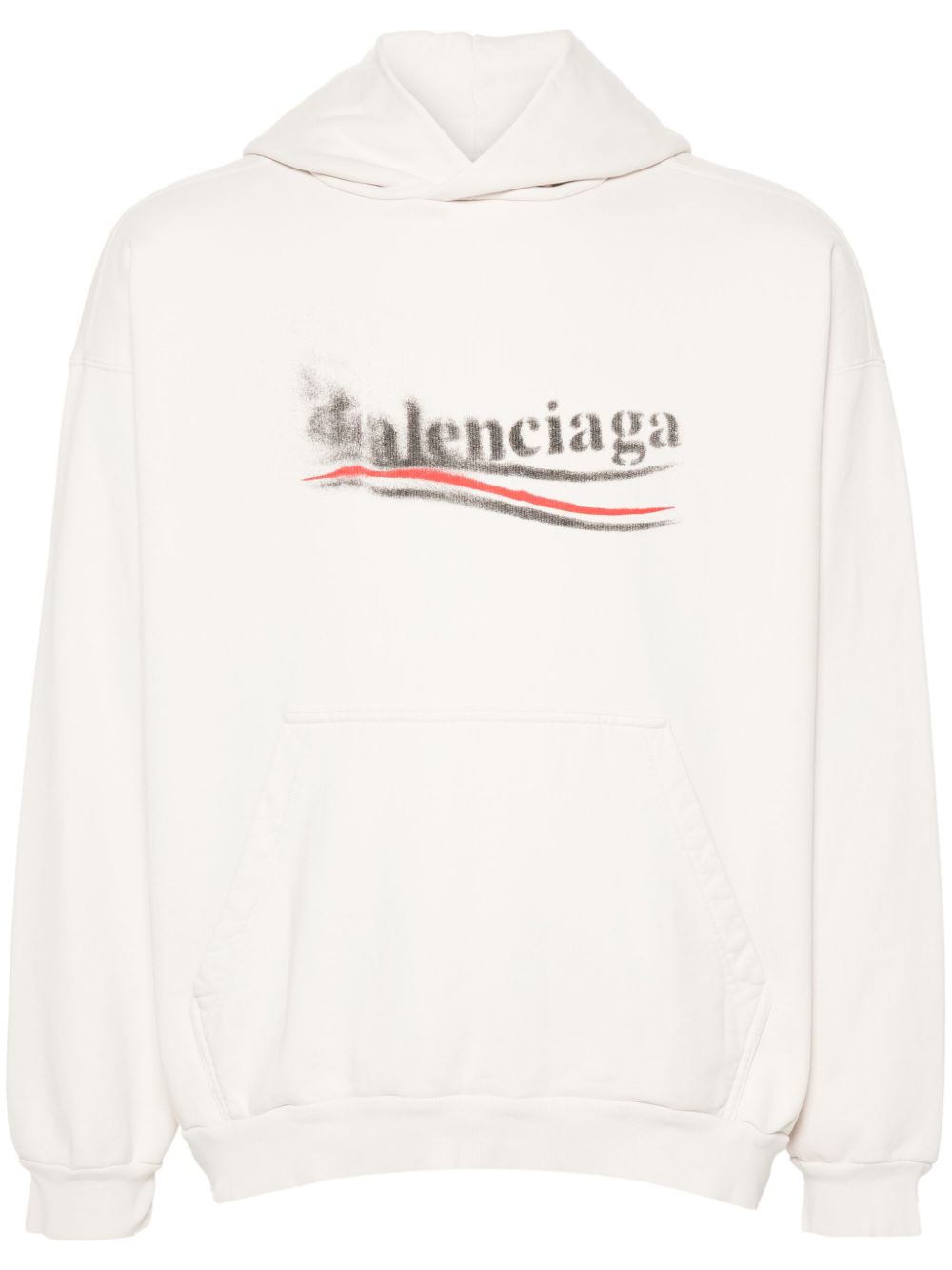 Balenciaga Political Stencil 连帽衫 - 中性色