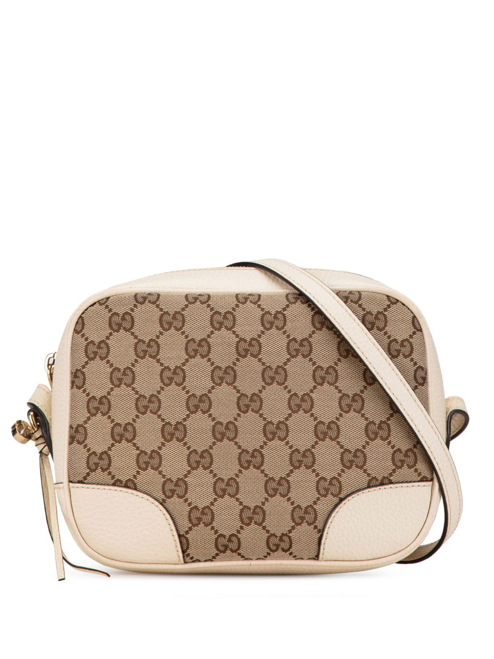Gucci Pre-Owned GG Canvas Bree 斜挎包（2000-2015年典藏款） - 褐色