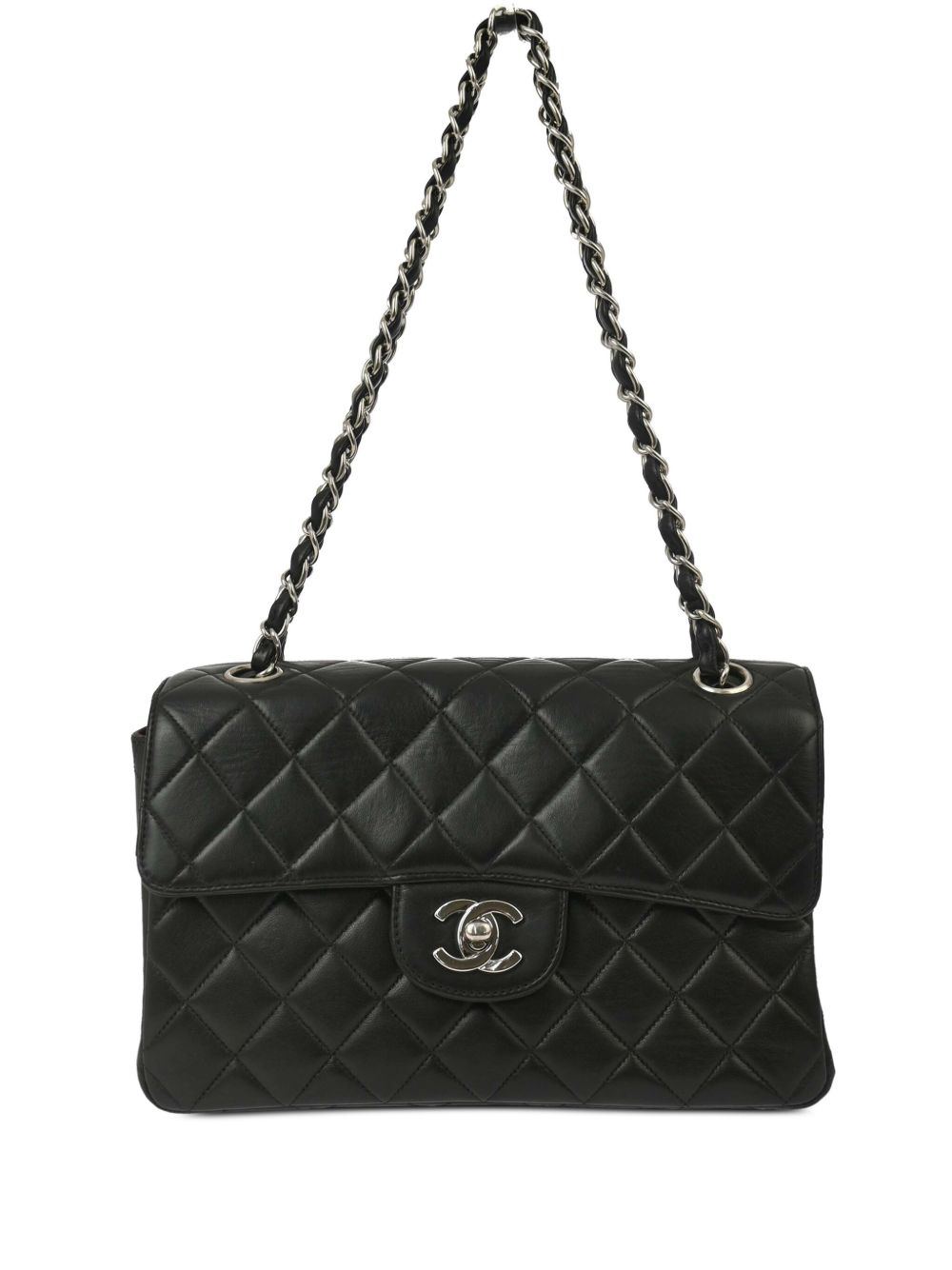 CHANEL Pre-Owned Double Sided Classic Flap 单肩包（1997年典藏款） - 黑色