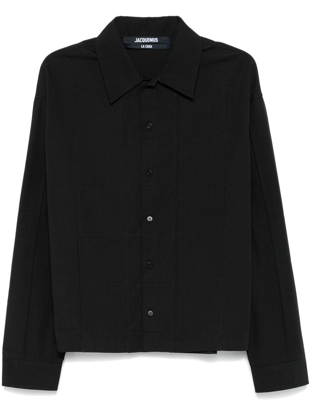 Jacquemus La Chemise Corto 衬衫 - 黑色