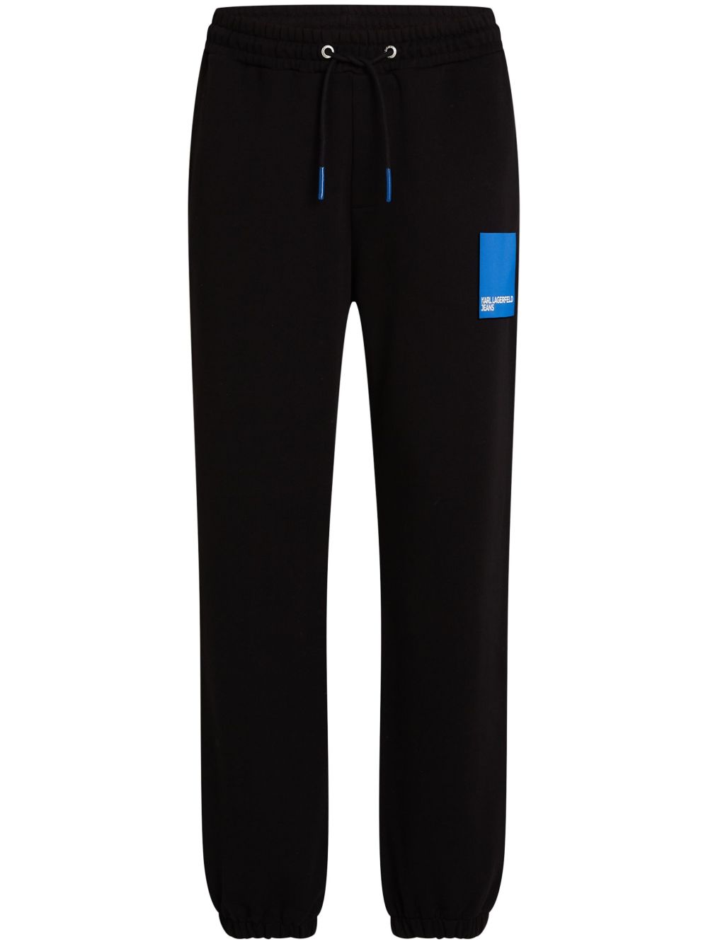 Karl Lagerfeld Jeans logo印花运动裤 - 黑色