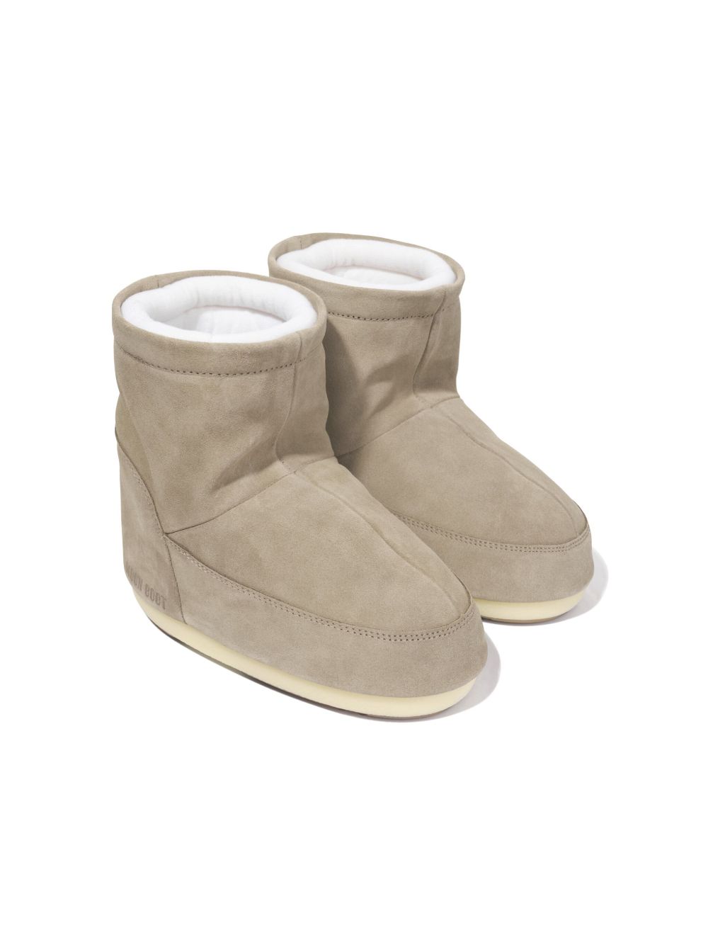 Moon Boot Kids Icon 绒面皮及踝靴 - 中性色