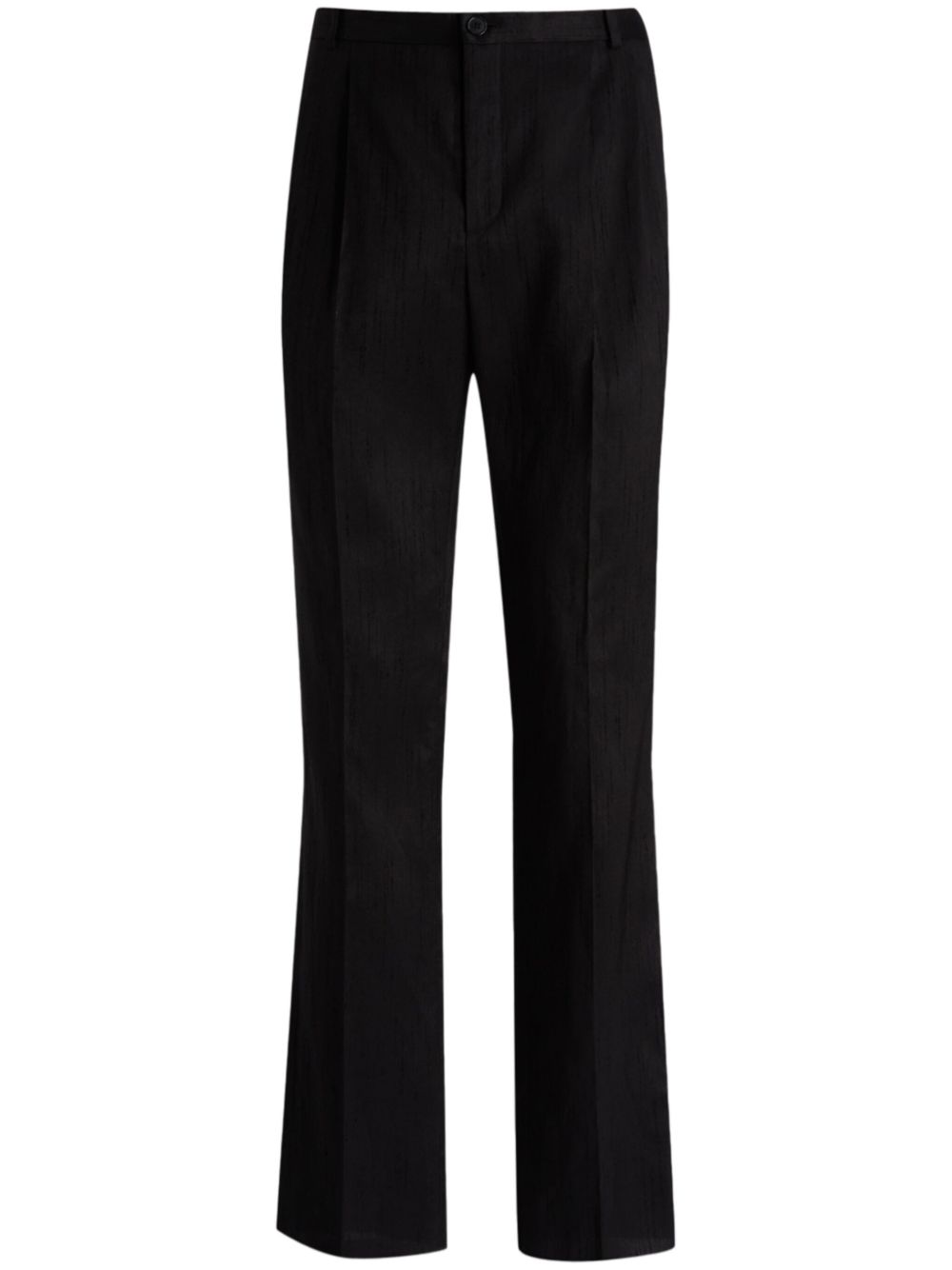 Saint Laurent 直筒长裤 - 黑色