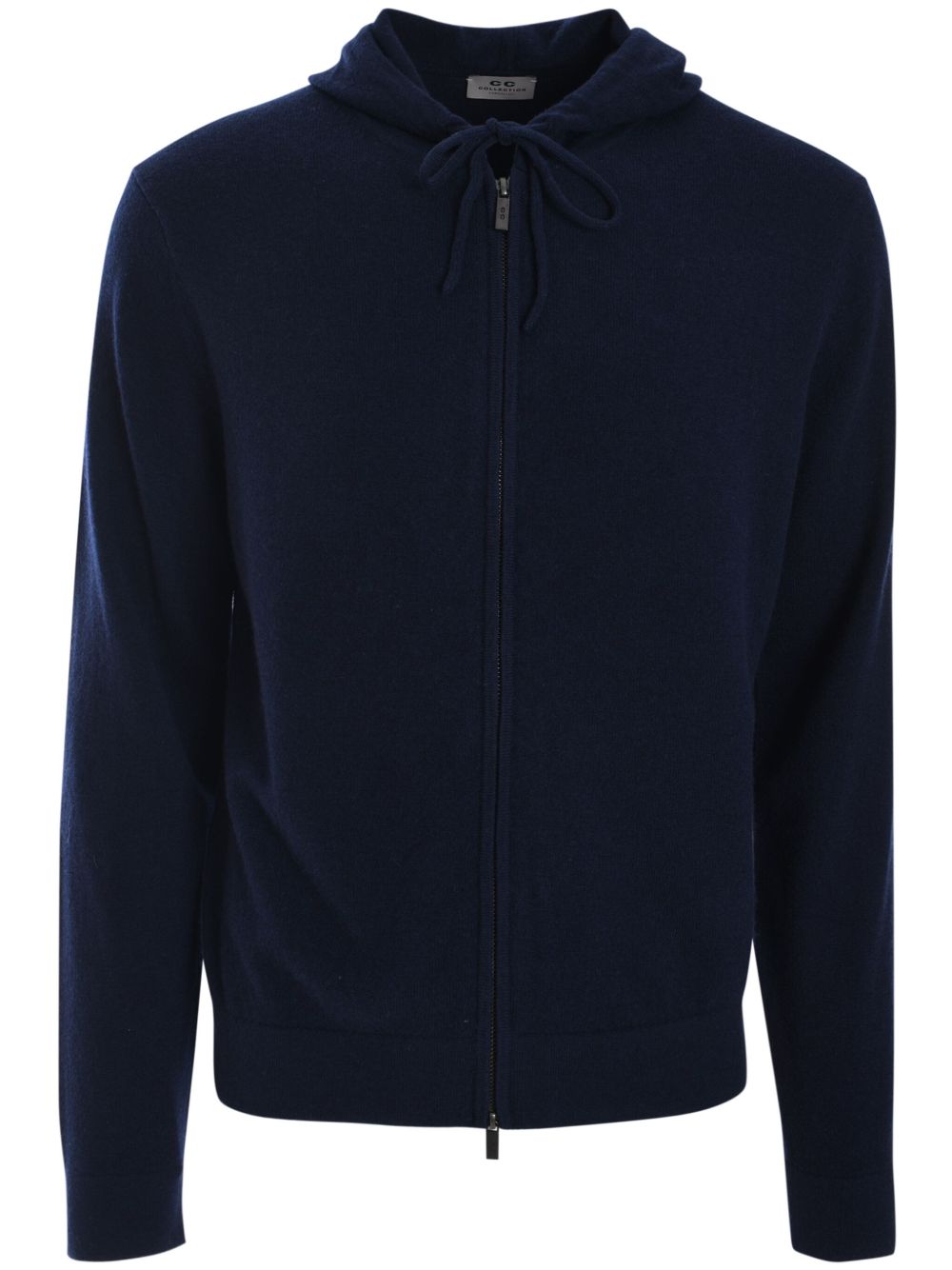 Corneliani 拉链连帽衫 - 蓝色