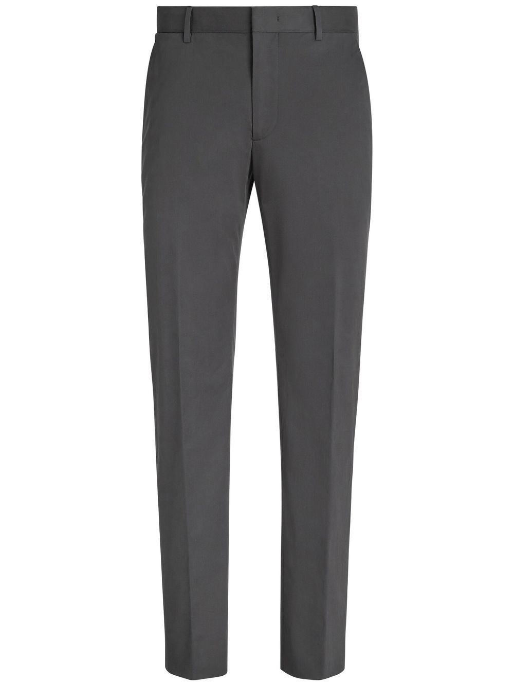 Zegna 锥形西裤 - 灰色