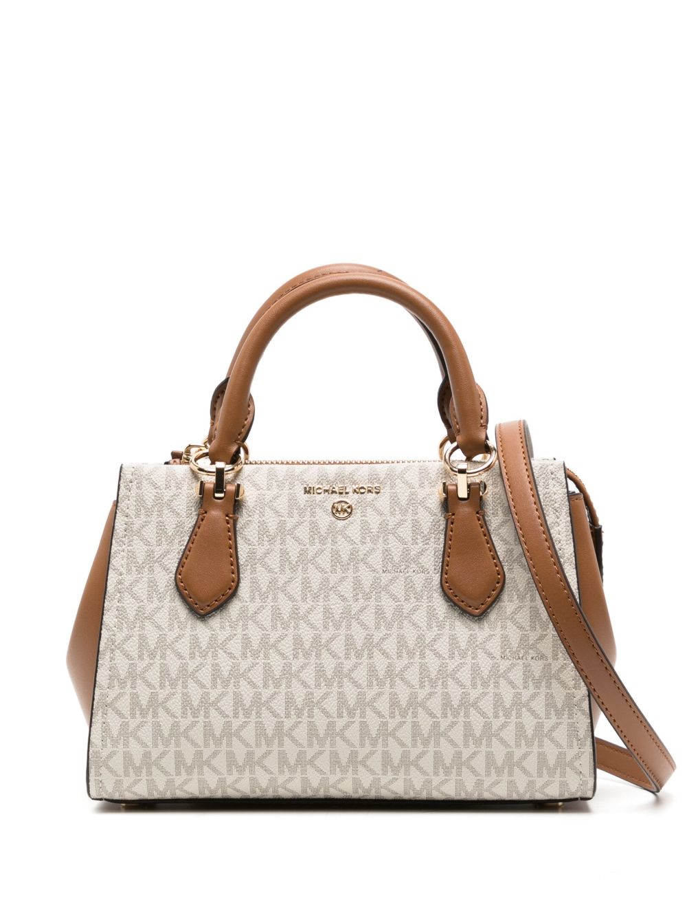 Michael Kors Marilyn 小号斜挎包 - 褐色