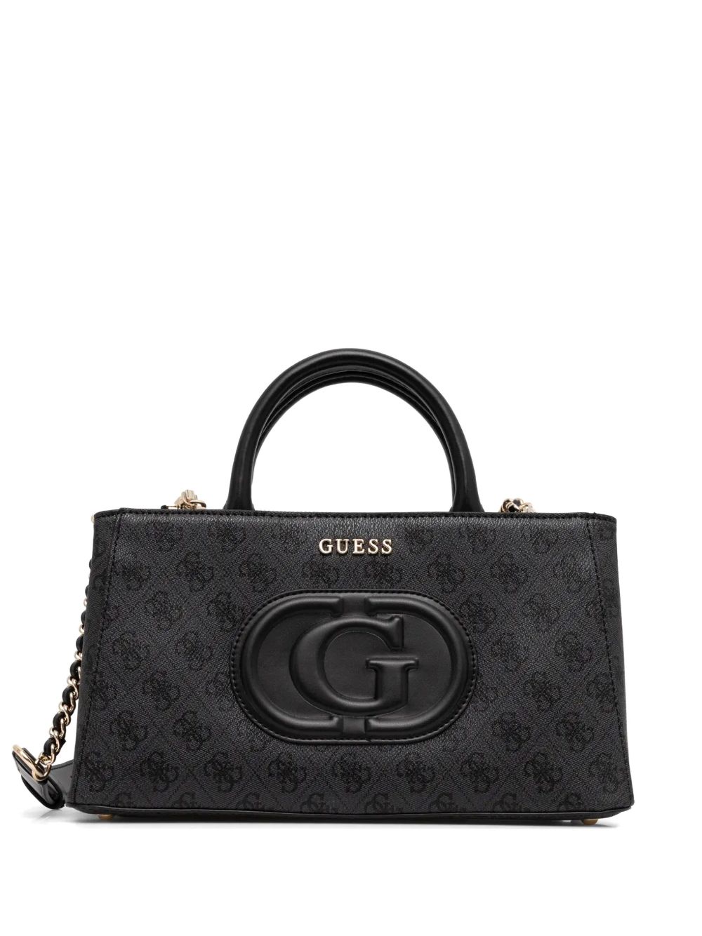 GUESS USA 经典logo两用手提包 - 黑色
