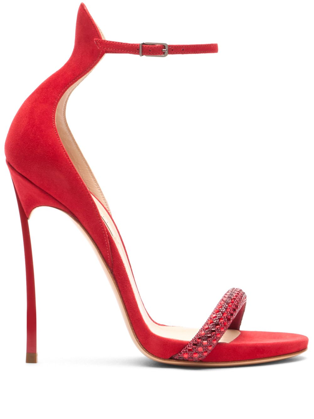 Casadei Cappa Blade Stratosphere 高跟凉鞋（12厘米） - 红色
